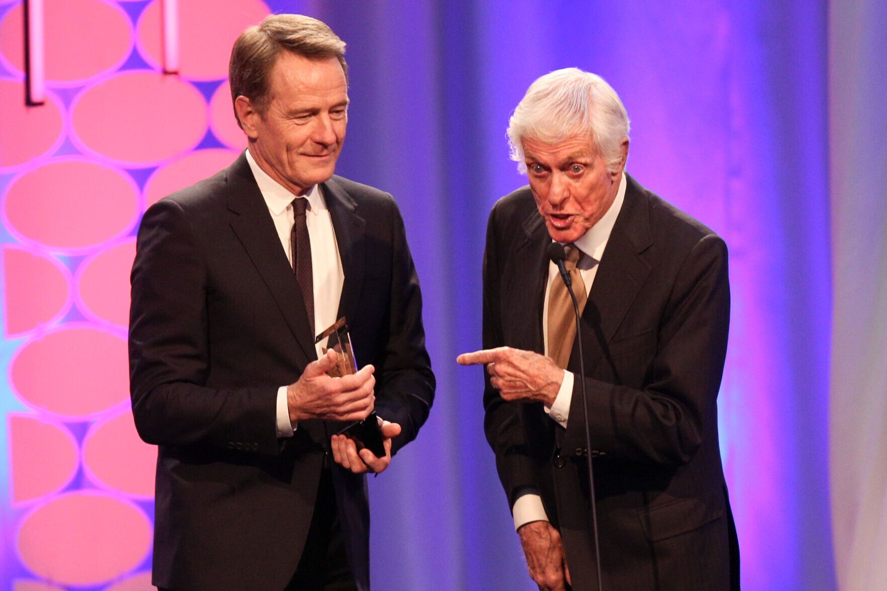 2016: Dick Van Dyke and Bryan Cranston